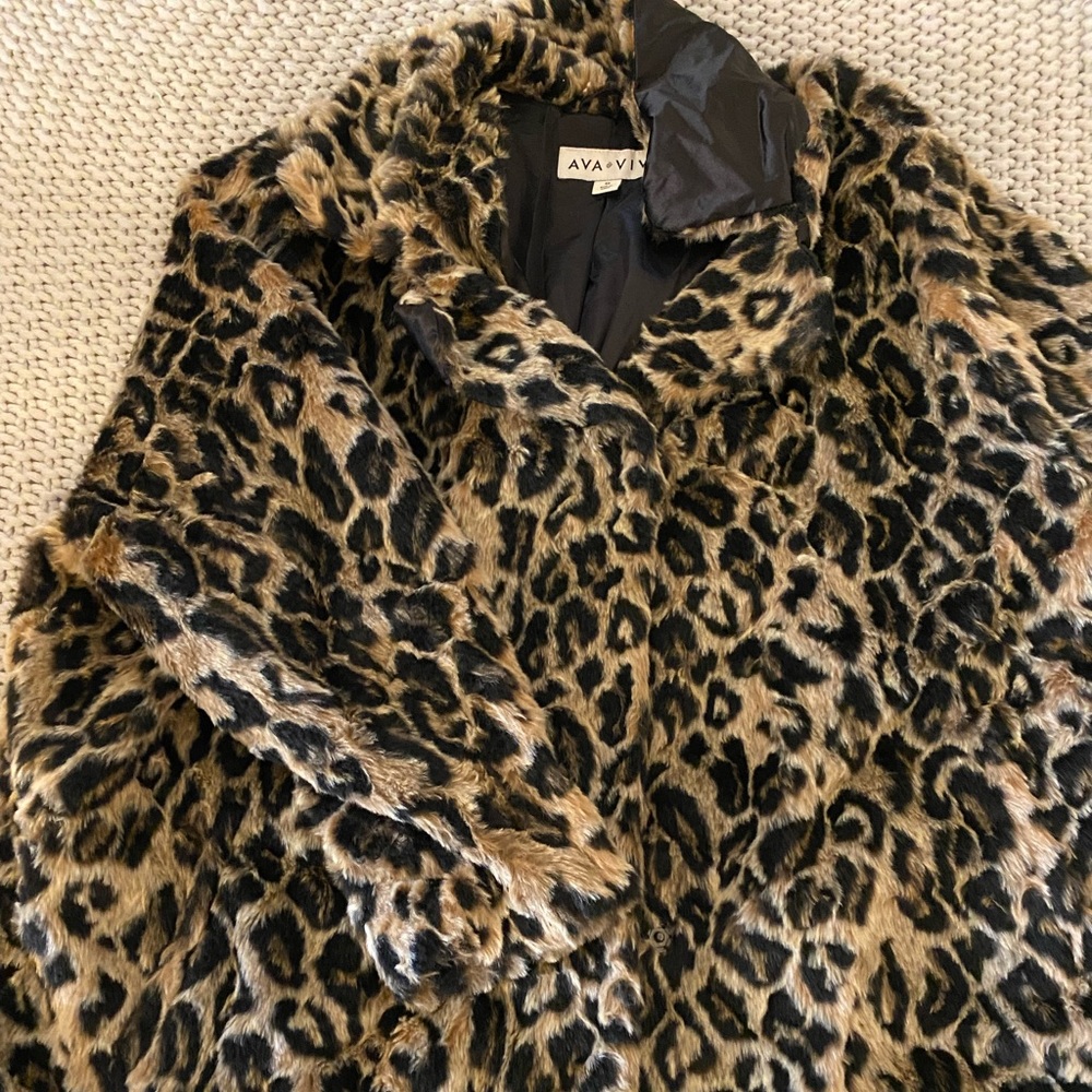 Cheetah faux fur